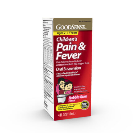 Goodsense Child Pain Relief Acetaminophen 160 Mg Suspension Liquid Bgum 4 Oz