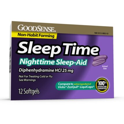 Goodsense Sleep Time Softgels 12 Ct