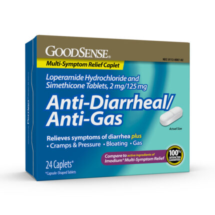 Goodsense Loperamide Hci 2 Mg Simethicone 24 Ct