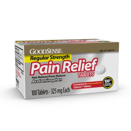 Goodsense Pain Relief RS 325 Mg Tablets 100 Ct