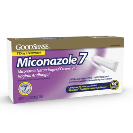 Goodsense Miconazole 7 Vaginal Antifungal W/ Re-Usable App 1.59 Oz