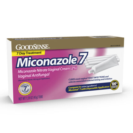 Goodsense Miconazole 7 Vaginal Cream W/ Disp ApplicatoRS 1.59 Oz