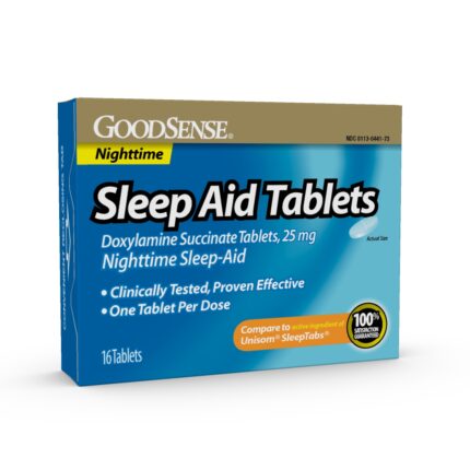 Goodsense Sleep Aid 25 Mg Tablets 16 Ct