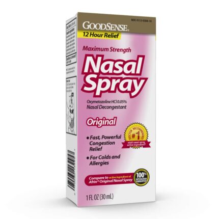 Goodsense Nasal Spray Original 12-Hour 1 Oz