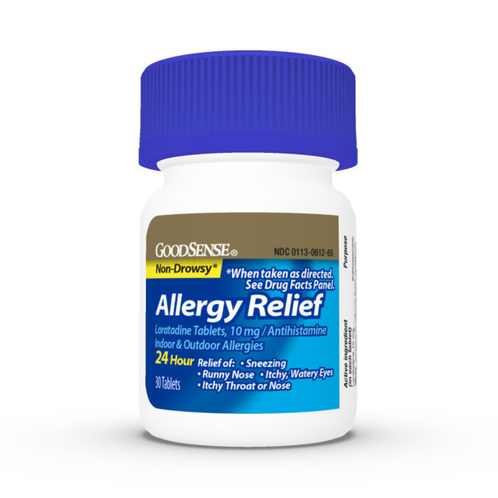 GoodSense Allergy Relief Loratadine 10 mg 24-Hour Tablets, 30 Count Bottle - Image 2