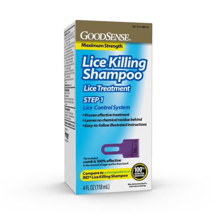 Goodsense Lice Killing Shampoo Maximum Strength 4 Oz - Image 1