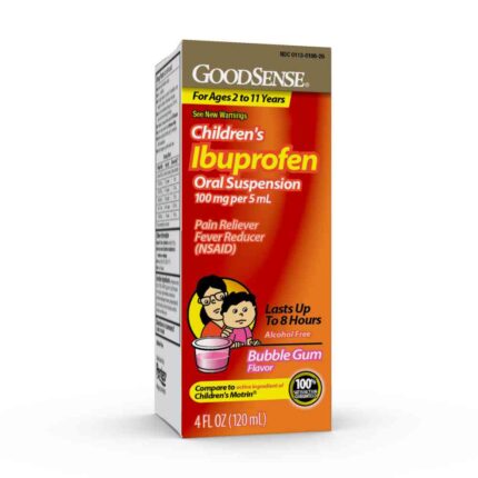 Goodsense Children's Ibuprofen 100 Mg Oral Suspension Bgum 4 Oz