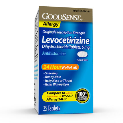 Goodsense Levocetirizine 5Mg Tablet 35 Ct