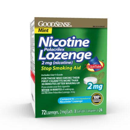 Goodsense Nicotine Lozenge 2Mg Mint Sf 72 Ct