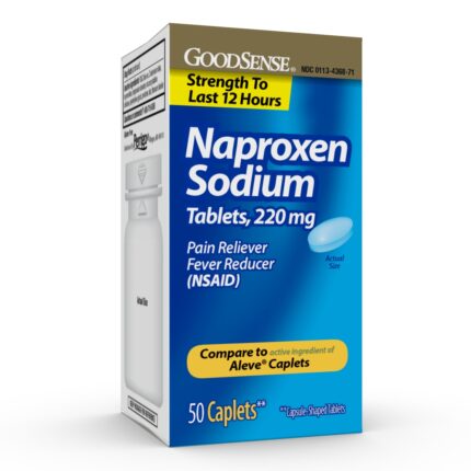 Goodsense Naproxen Sodium 220 Mg Caplets 50 Ct