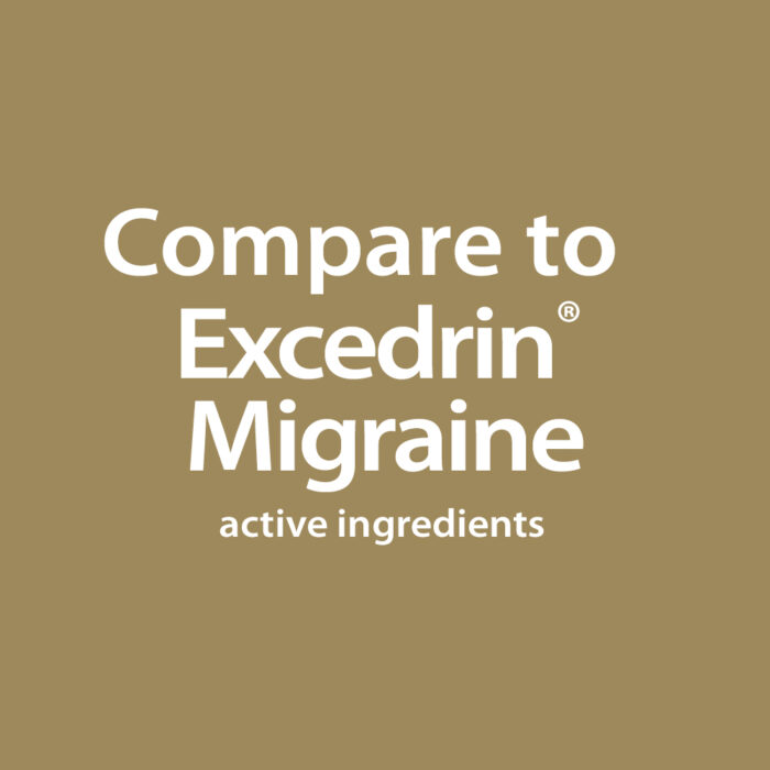 GoodSense Migraine Formula Coated Caplets, 100 Count - Image 2