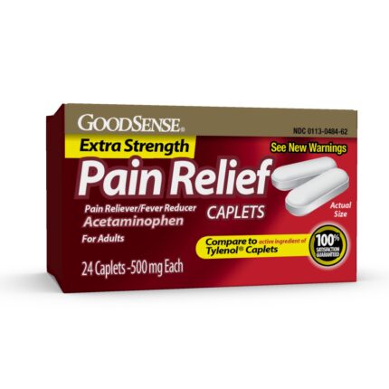 Goodsense Pain Relief XS 500 Mg Caplets 24 Ct