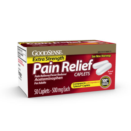 Goodsense Pain Relief XS 500 Mg Caplets 50 Ct