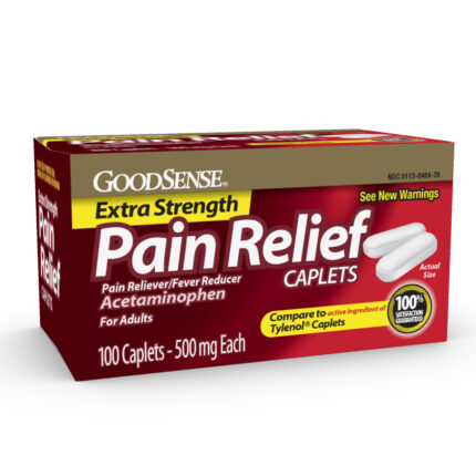 Goodsense Pain Relief XS 500 Mg Caplets 100 Ct
