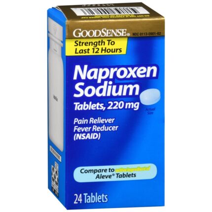 Goodsense Naproxen Sodium 220 Mg Tablets 24 Ct