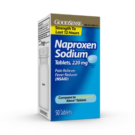 Goodsense Naproxen Sodium 220 Mg Tablets 50 Ct