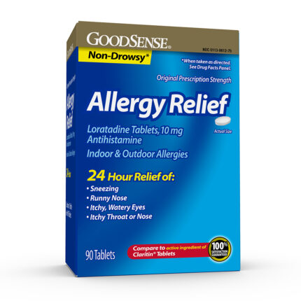 Goodsense Allergy Relief Loratadine 10 Mg 24-Hr Tablets 90 Ct