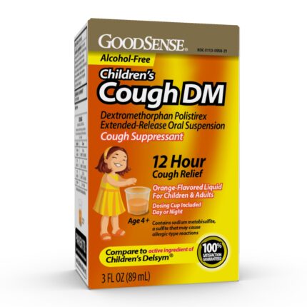 Goodsense Child/Adult Cough DM 12 Hr Est Release Suspension 3 Oz