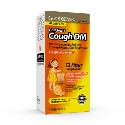 Goodsense Cough DM 12 Hr Cough Rel Orange (Alcohol Free) 5 Oz Child