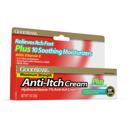 Goodsense Hydrocortisone 1 % Plus Cream Max Strength 1 Oz