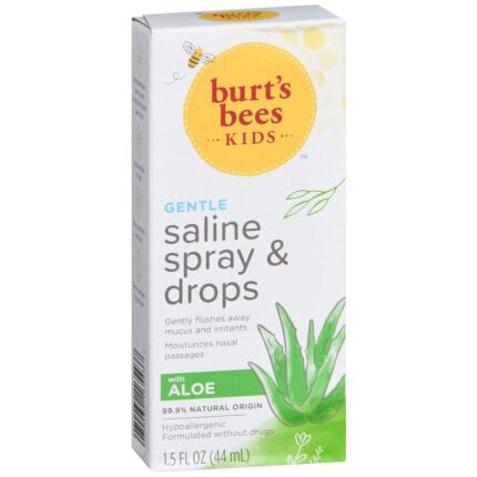 Burt'S Bees Kids Saline Aloe Spray 1.5 Oz