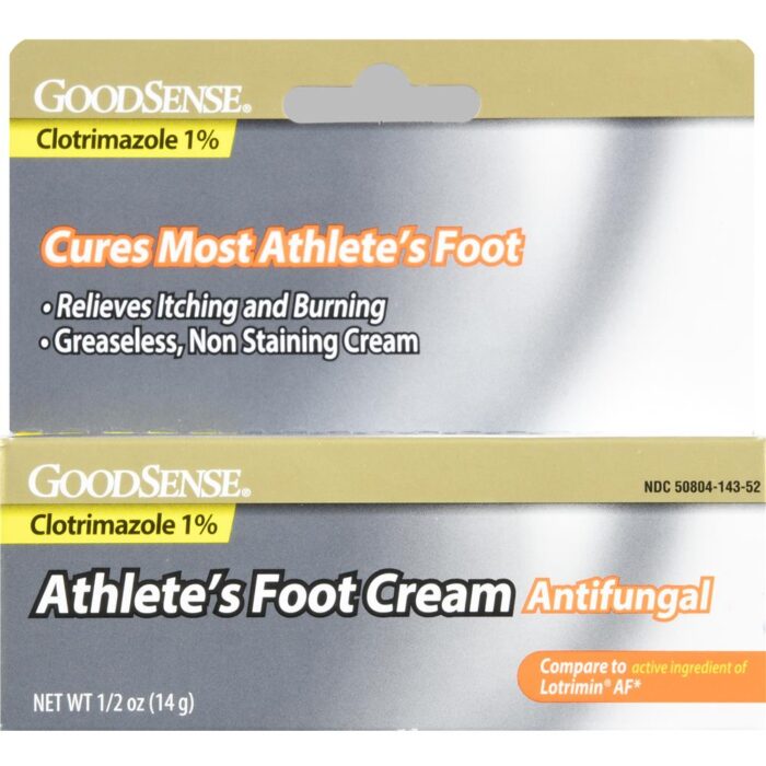 Goodsense Athletes Foot Crm Clotrimazole 0.5 Oz - Image 1