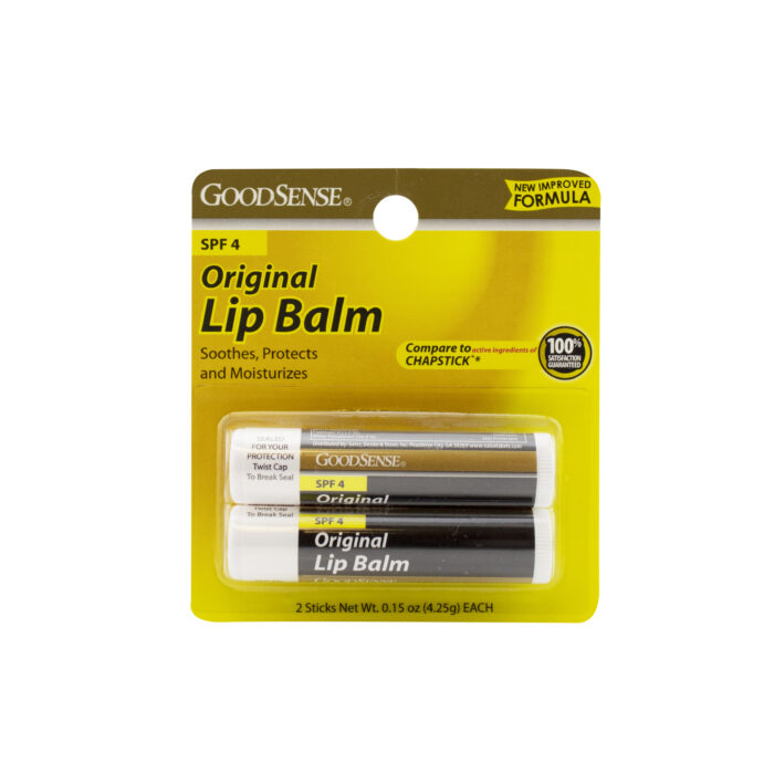 Goodsense Original Lip Balm W/ Spf-4 Twin Pack  2/0.15 Oz - Image 1