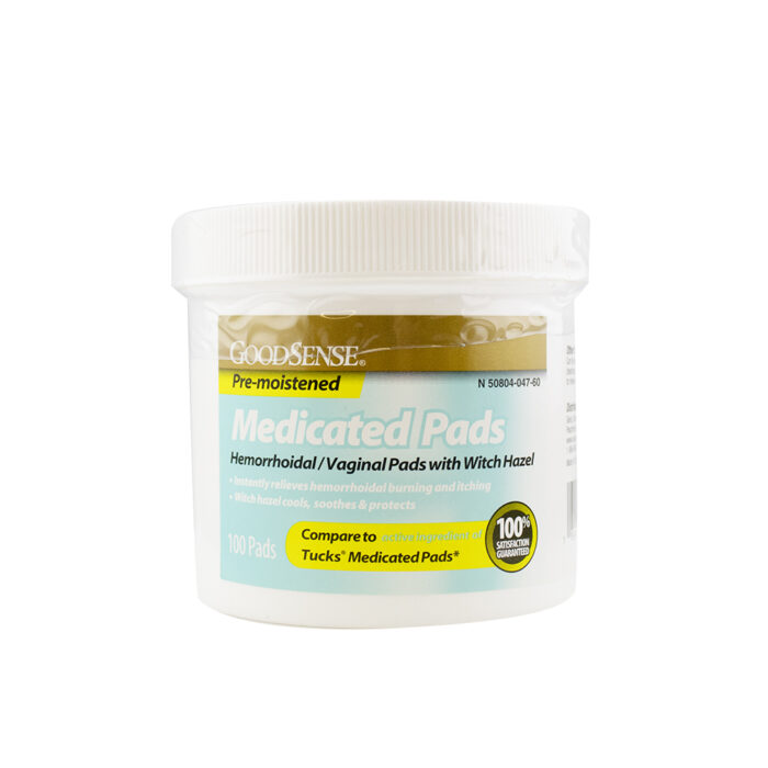 Goodsense Medicated Pads Canister 100 Ct - Image 1