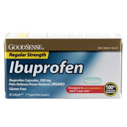 Goodsense Ibuprofen 200 Mg Liquid Softgels 40 Ct
