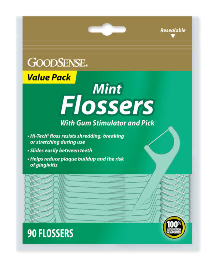Goodsense FlosseRS W/ Pick Mint 90 Ct