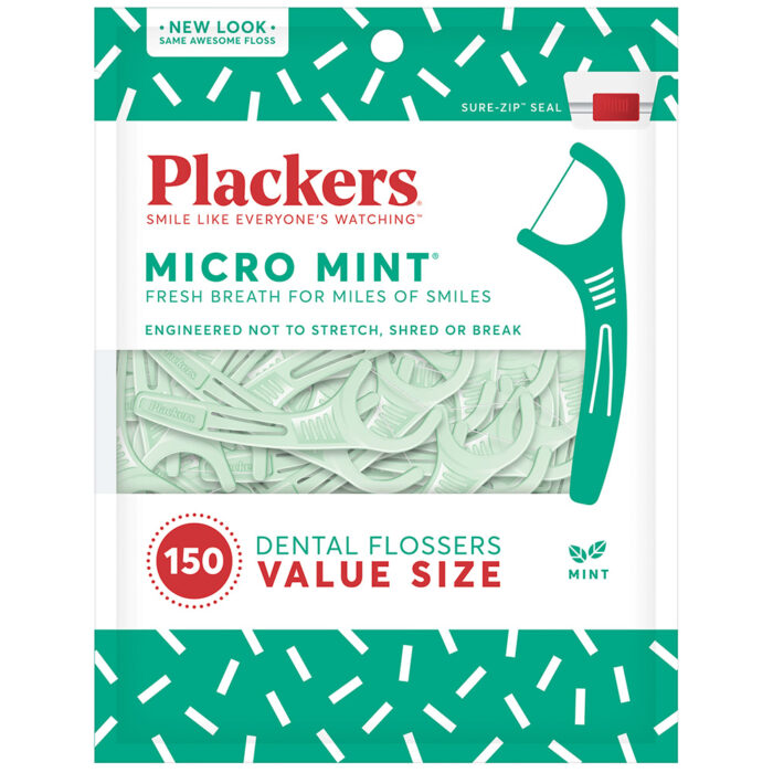 PlackeRS FlosseRS Micro Mint 150 Ct - Image 1