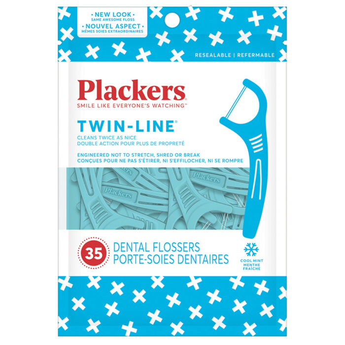 PlackeRS FlosseRS Twin Line Mint 35 Ct - Image 1