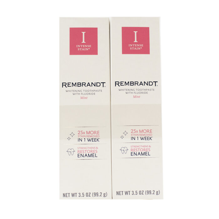 Rembrandt Intense Stain Whtn Paste Twin Pack 2/3.5 Oz - Image 1