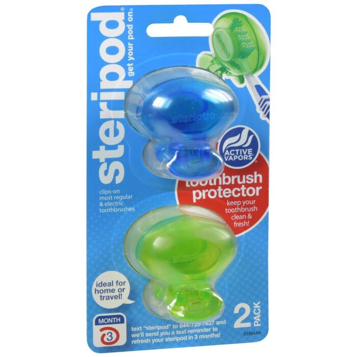 Steripod Toothbrush Protector 2 Pk - Image 1