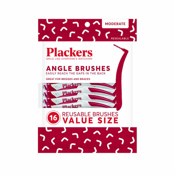 PlackeRS Interdental Brush Right Angle 16 Ct - Image 1