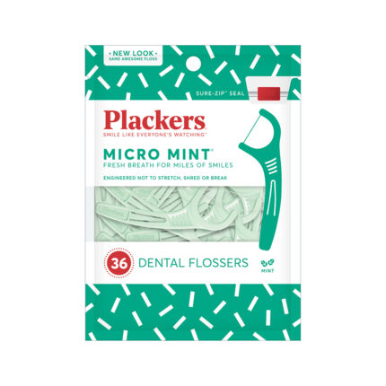 PlackeRS FlosseRS Micro Mint 36 Ct