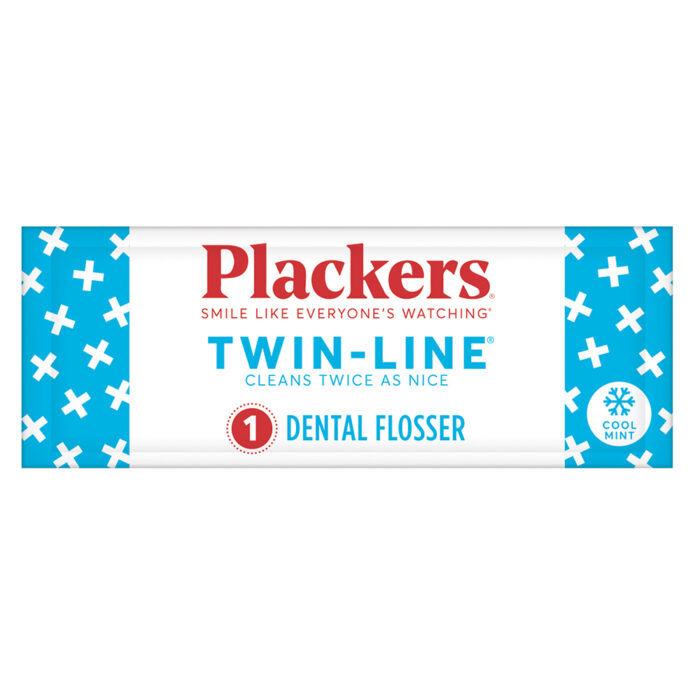 PlackeRS FlosseRS Twin Line Mint 1 Ct - Image 1