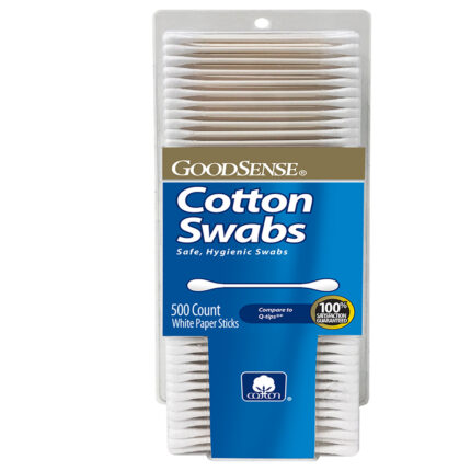 Goodsense Cotton Swabs (Paper) 500 Ct