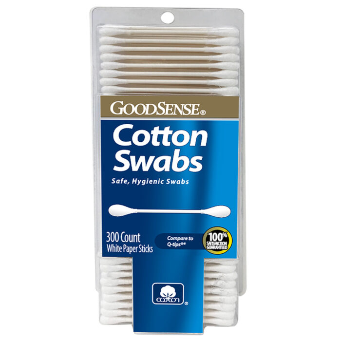 Goodsense Cotton Swabs (Paper) 300 Ct - Image 1