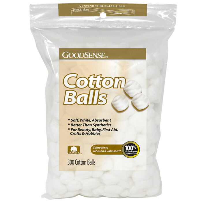 Goodsense Cotton Balls 300 Ct - Image 1