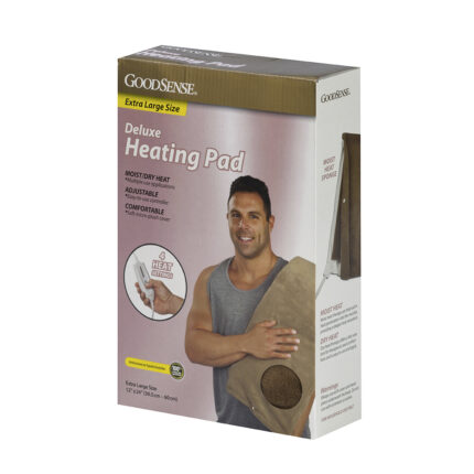 Goodsense Deluxe Xl Heating Pad 12" X 24" With 4 Heat Settingoodsense