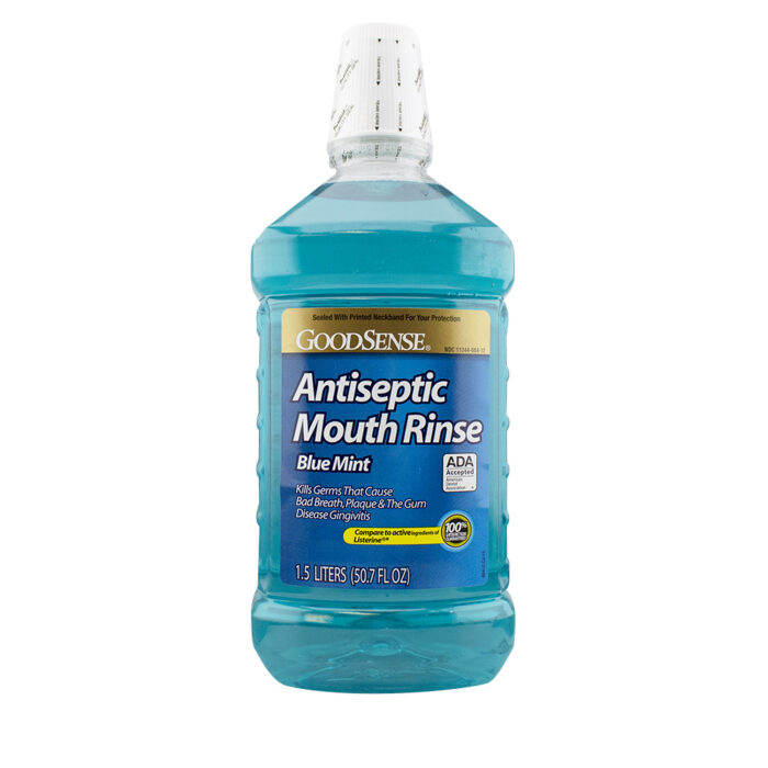 Goodsense Blue Mint Antiseptic Rinse 1.5 Ltr - Image 1