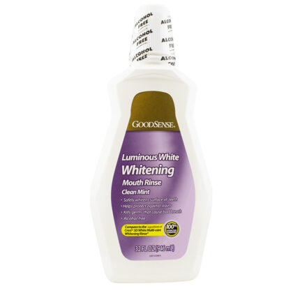 Goodsense Luminous White Whitening Mouth Rinse Clean Mint A/F 32 Oz