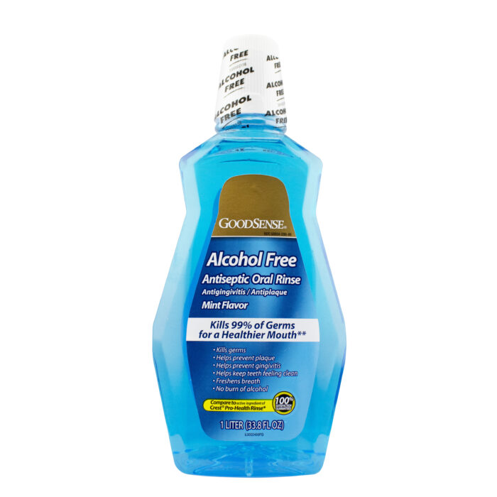 Goodsense Alcohol Free Antiseptic Rinse Mint 1 Ltr - Image 1