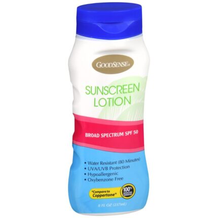 Goodsense Spf 50 Sunscreen Lotion 8 Oz