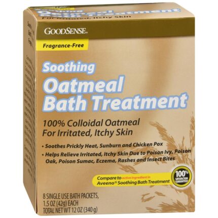 Goodsense Soothing Oatmeal Bath Treatment 8 Pk