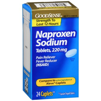 Goodsense Naproxen Sodium 220 Mg Caplets 24 Ct