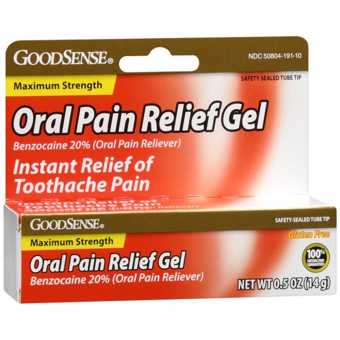 Goodsense Oral Pain Relief Gel 0.5 Oz - Image 1