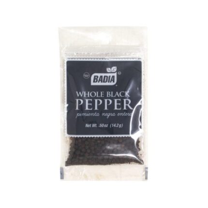 Badia Pepper Whole Black 12/.5 oz