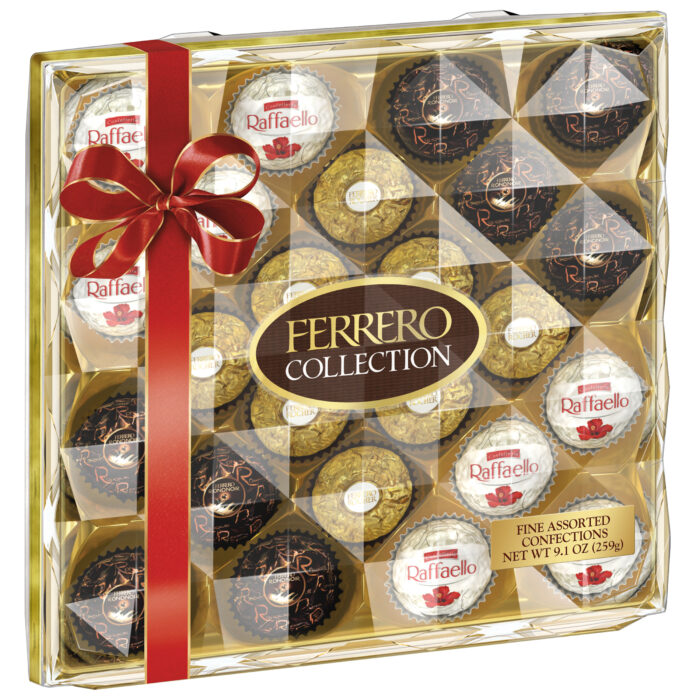 Ferrero Rocher, Collection Of Fine Assorted Confections Chocolates, Case Of 6, 9.1 Oz - Image 1